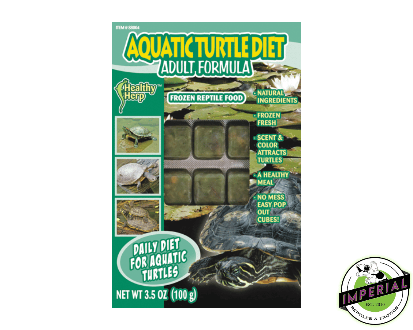 Healthy Herp Aquatic Turtle Diet Adult Formula