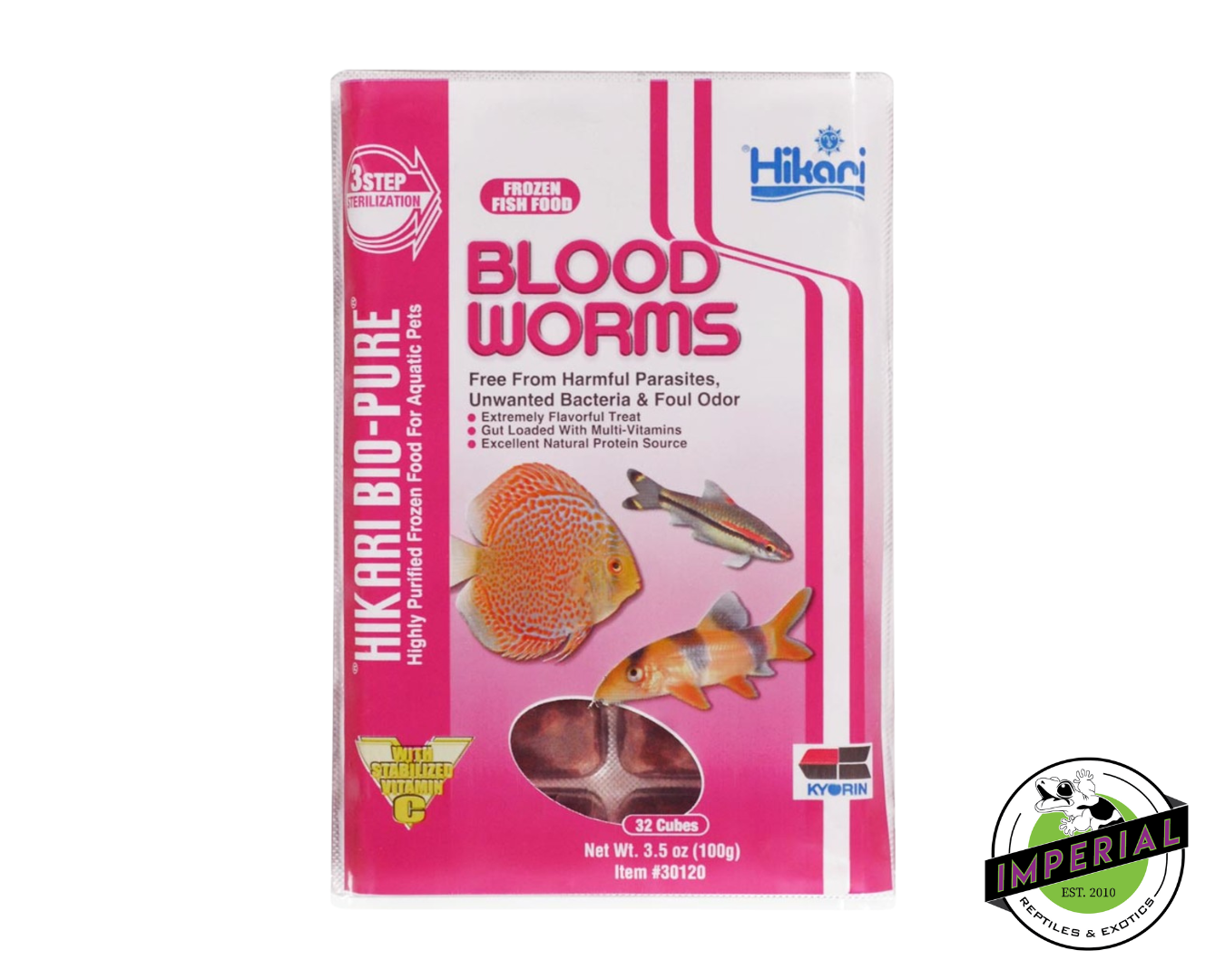 Hikari Bloodworm Frozen Fish Food